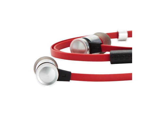 VERBATIM CORPORATION 99210 LISTEN & TALK EARPHONES RED/BLK