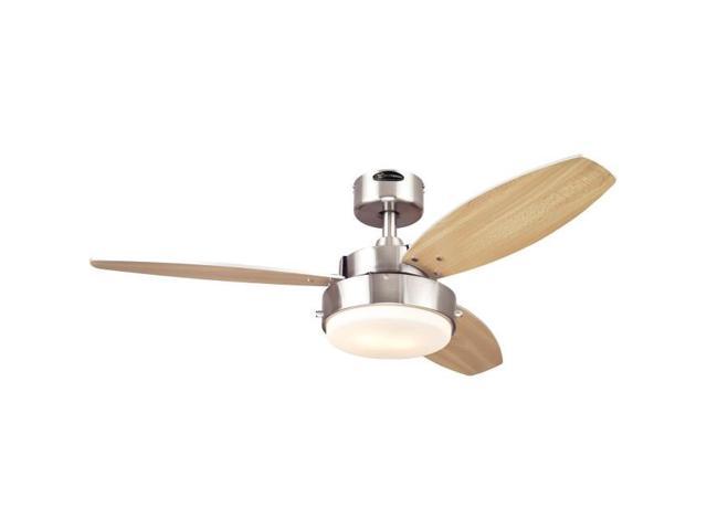 Westinghouse Alloy Two Light 42 Inch Three Blade Indoor Ceiling Fan 7247300