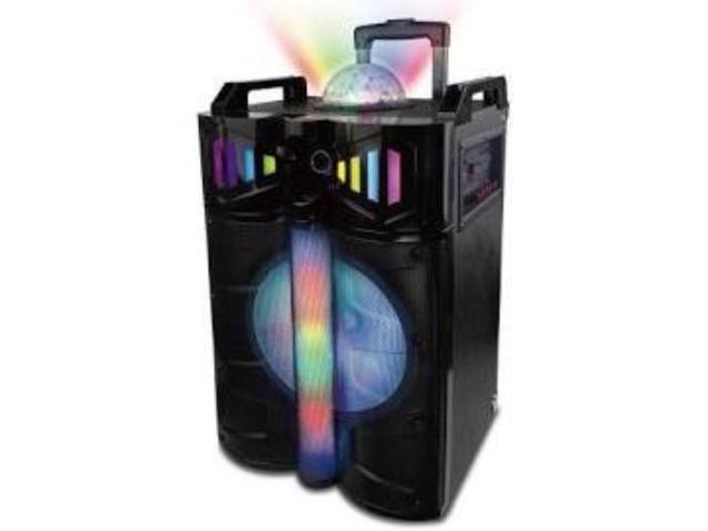 Naxa Nds1207d Wireless Portable Karaoke Speaker With Disco Naxa Nds1207d Wireless Portable Karaoke Speaker With Disco Dome Light