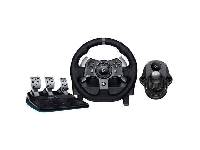 logitech g920 driving force racing wheel + logitech g driving force shifter bundle