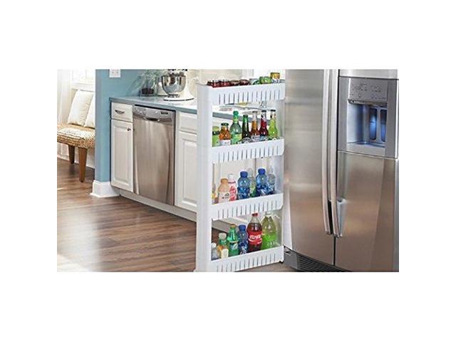 Slim Storage Food Cleaning Supplies Pantry Cabinet Organizer Slide Slim Storage Food Cleaning Supplies Pantry Cabinet Organizer Slide Out Cart Rack With Wheels For Narrow