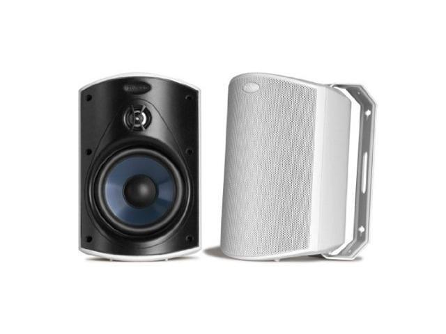 Polk Audio - Atrium5 5" Outdoor Speakers (Pair) - White
