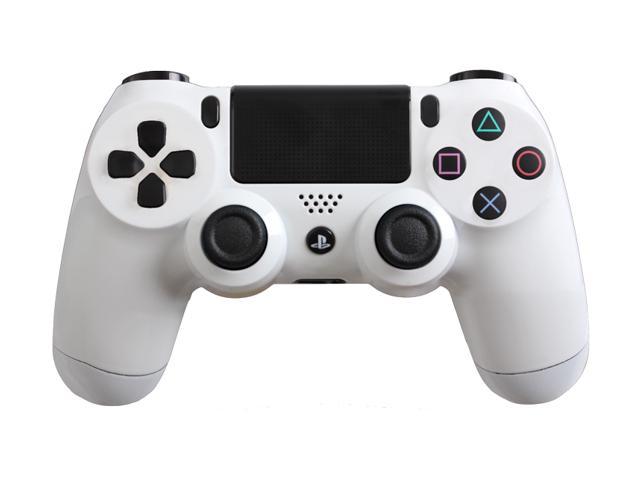 PlayStation 4 Dualshock 4 - Custom PS4 Controller with Glossy White ...