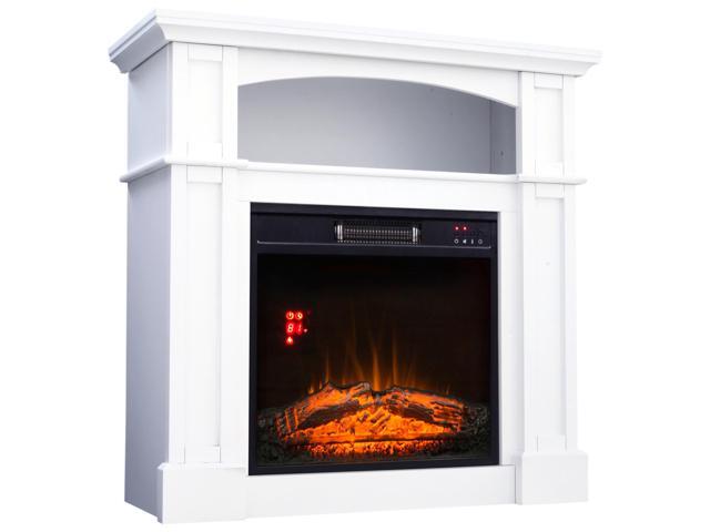 Homcom 32 1500w Freestanding Full Frame Electric Fireplace Homcom 32 1500w Freestanding Full Frame Electric Fireplace Stove Heater Portable With Remote Control