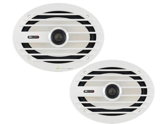 MB Quart NKF-116 6.5-Inch 100W 2 Way Marine Speakers 2 Pairs