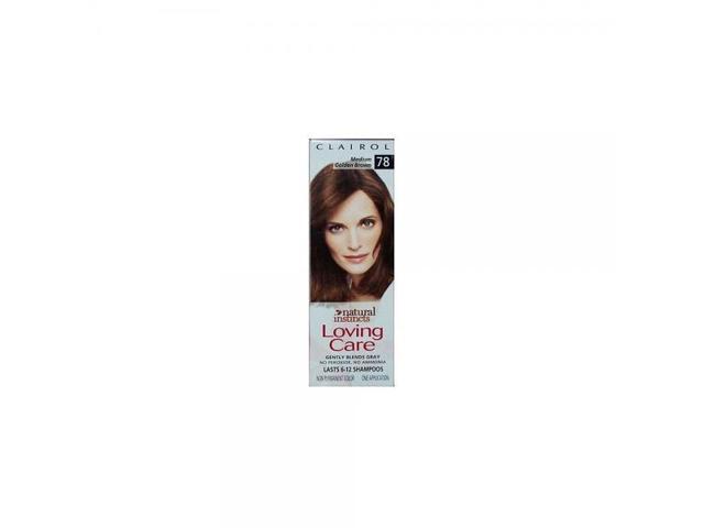 Clairol Loving Care Hair Color Cr Me Lotion 78 Medium Golden