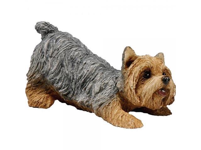 Sandicast Small Size Yorkshire Terrier Sculpture Sandicast Small Size Yorkshire Terrier Sculpture