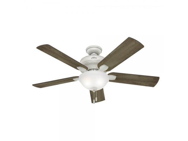 Hunter Fan Company 54091 Matheston 52 Inch Cottage White Ceiling