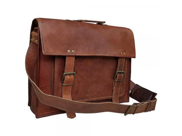 18 Inch Leather Messenger Bags For Men Women Mens Briefcase 17 Laptop Bag Best Computer Shoulder Satchel School Distressed 18 Inch Leather Messenger Bags For Men Women Mens Briefcase 17 Laptop Bag Best Computer Shoulder Satchel School Distressed