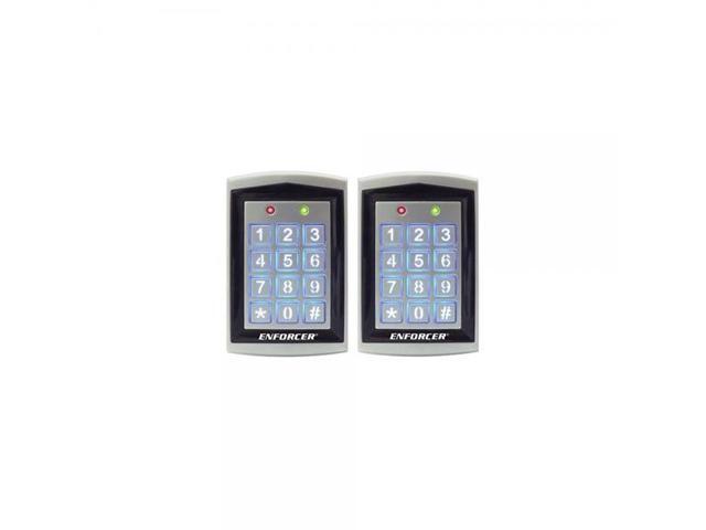 SK-1323-SPQ Seco-Larm Sealed Housing Weatherproof Digital Access Keypad w//Built-in Proximity Reader
