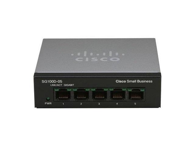 Cisco SG100D-05-NA 5-Port Gigabit Desktop Switch - Newegg.com