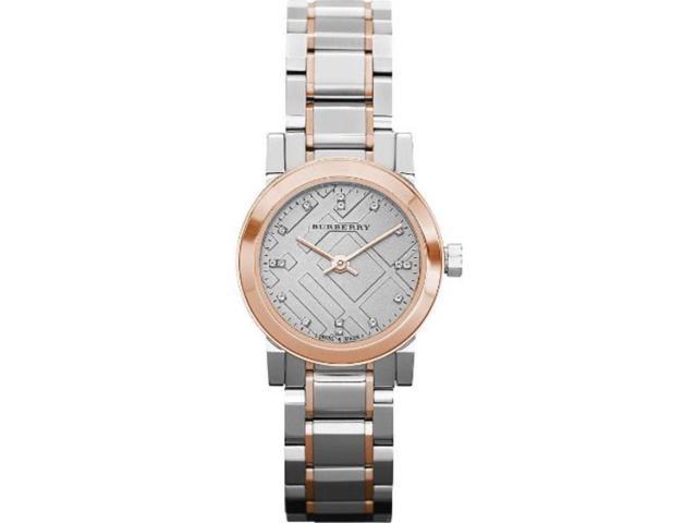 burberry watch stainless steel