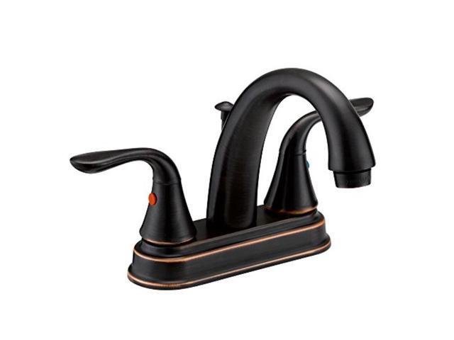 Designers Impressions 651632 Oil Rubbed Bronze Two Handle Lavatory Bathroom Vanity Faucet Sink With Matching Popup Drain Trim Embly Designers Impressions 651632 Oil Rubbed Bronze Two Handle Lavatory Bathroom Vanity Faucet Sink With Matching Popup Drain Trim Embly