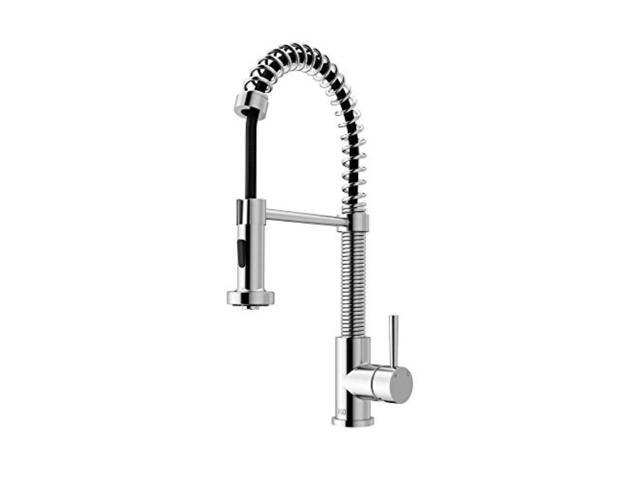 Vigo Vg02001ch Edison Brass Single Handle Pull Down Sprayer