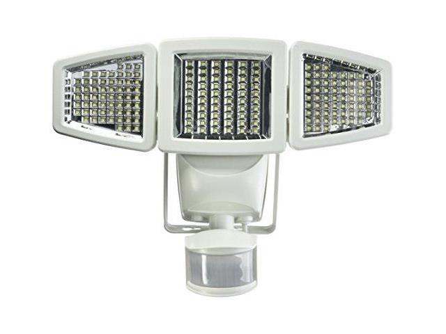 Sunforce 82183 - 180 LED Triple Head Solar Powered Motion Activated 1200 Lumens Flood Light - Newegg.com