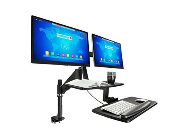 Mountit Sit Stand Desk Standing Desk Heightadjustable Sit To