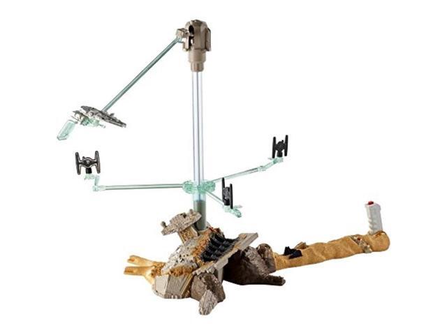 hot wheels star wars escape from jakku play set, standard packaging