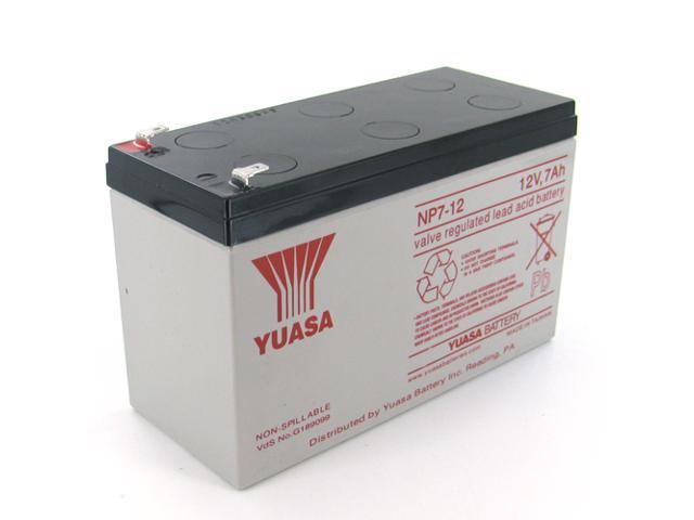 Yuasa Genesis NP7-12 12V/7Ah SLA Battery With F2 Terminal - Newegg.com