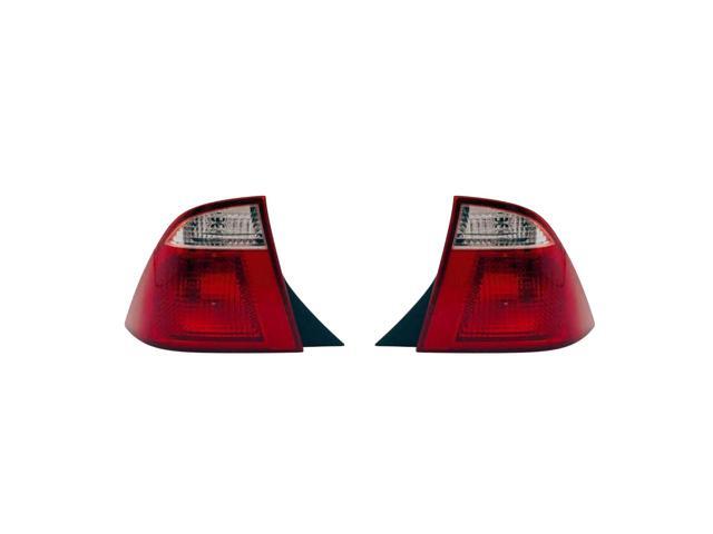 Pair Of Tail Lights Fits Ford Focus Sedan 2005 2007 Pair Of Tail Lights Fits Ford Focus Sedan 2005 2007 Fo2801188 Fo2800188 5s4z 13404 Aa