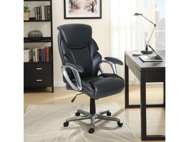 Serta Manager S Office Chair Black Supports Up To 250 Lbs Serta Manager S Office Chair Black Supports Up To 250 Lbs