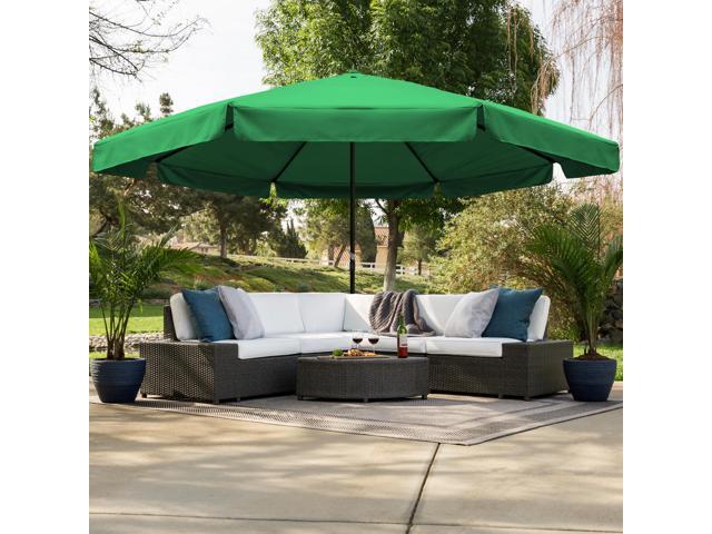 Best Choice Products 16ft Outdoor Patio Drape Canopy Market Best Choice Products 16ft Outdoor Patio Drape Canopy Market Umbrella W Cross Base Crank