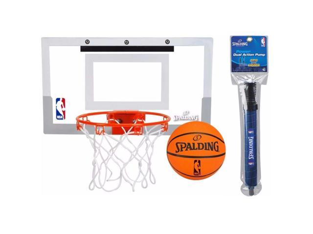 Spalding Nba Slam Jam Over The Door Mini Basketball Hoop