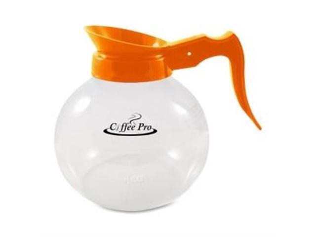 Coffee Pro CP27100 Table Ware Glass Decanter, Replacement, Decaf, 12 Cup, Clear