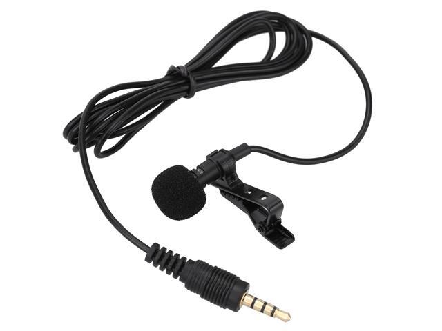 Mini Portable Clip On Lapel Lavalier Hands Free 3 5mm Jack Condenser Wired Microphone Mini Portable Clip On Lapel Lavalier Hands Free 3 5mm Jack Condenser Wired Microphone