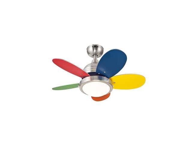 Westinghouse Roundabout Two Light 30 Inch 5 Blade Indoor Ceiling Fan 7247500