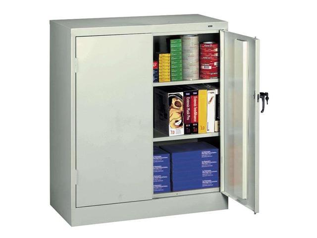 Tennsco Storage Cabinets Reinforced Doors 36 X18 X42 Light Gy
