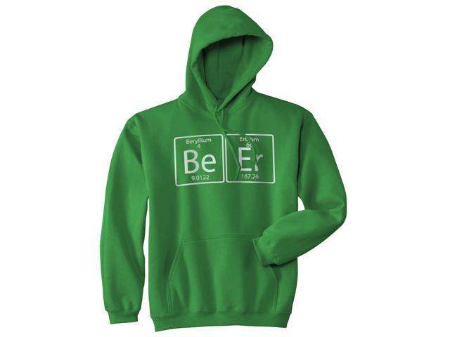 Unisex Element Of Beer Hoodie Funny St Patricks Day Science Periodic Table Shirt Green Xl Newegg Com