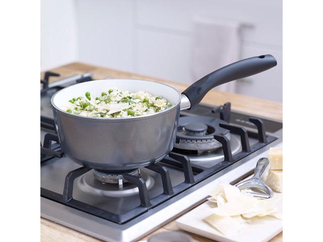 Ceracraft Ceramic Pan 8 Induction Compatible Chrome