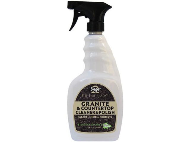 Siege Premium Granite And Countertop Cleaner And Polish 24 Fl Oz