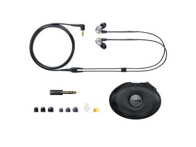 Shure SE425 Pro In-Ear Sound Isolating Dual Driver Earphones - Clear