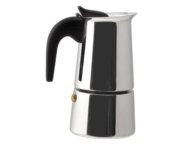 Bialetti 6956 Musa Stovetop Espresso Coffee Pot 6 Cup Stainless Bialetti 6956 Musa Stovetop Espresso Coffee Pot 6 Cup Stainless Steel