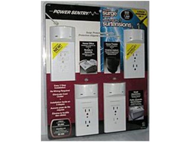 Sentry 797146034531 Wall Plate Surge Protector 4 Pack Sentry 797146034531 Wall Plate Surge Protector 4 Pack