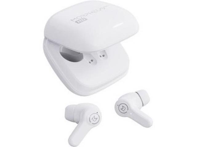 Morpheus 360 Pulse HD V-Hybrid Wireless Gaming Earbuds | Noise Cancelling Bluetooth Headphones TW7800W - Stereo - USB - True Wireless Headphones- ANC - Earbud - Binaural - In-ear - 40 Hour Playtime -