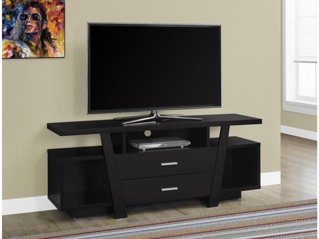 Monarch I 2720 Tv Stand 60 L Cappuccino With 2 Monarch I 2720 Tv Stand 60 L Cappuccino With 2 Storage Drawers
