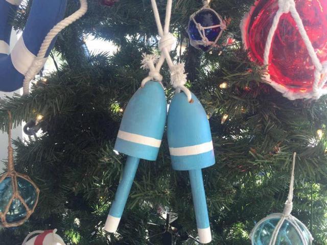 Handcrafted Model Ships Light Blue Lb 7 X Wooden Light Blue