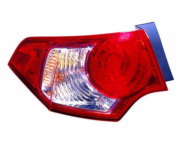 Replacement Depo Driver Side Tail Light For 09 10 Acura Tsx Replacement Depo Driver Side Tail Light For 09 10 Acura Tsx 33550tl0a01