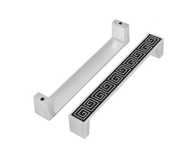 Room Metal Rectangle Design Wardrobe Door Pull Handle Knob 2cm