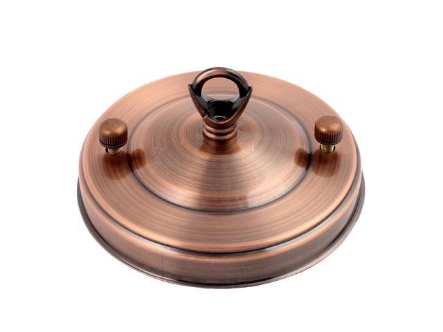 100mmx25mm Ceiling Plate Chassis Base Pendant Light Accessories Copper Tone