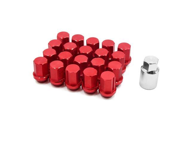 ENET 4pcs Alloy Wheel Nuts for Car X Type and S-Type Locking Wheel Nuts