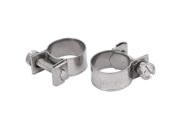 14mm 16mm 304 Stainless Steel Screw Mounted Adjustable Pipe Hose Clamps 2pcs Newegg Com - roblox mounts holders newegg com