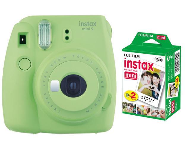 Fujifilm Instax Mini 9 Instant Film Polaroid Camera Lime Green 20