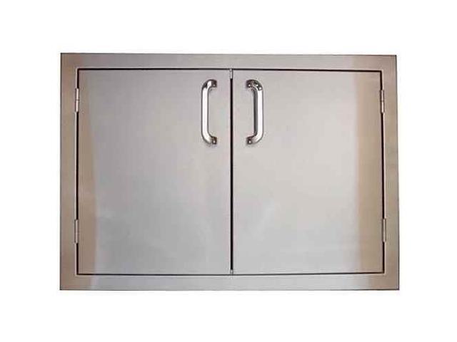 27 Inch Double Access Stainless Steel Door For Outdoor Grill Island 27 Inch Double Access Stainless Steel Door For Outdoor Grill Island 30 In