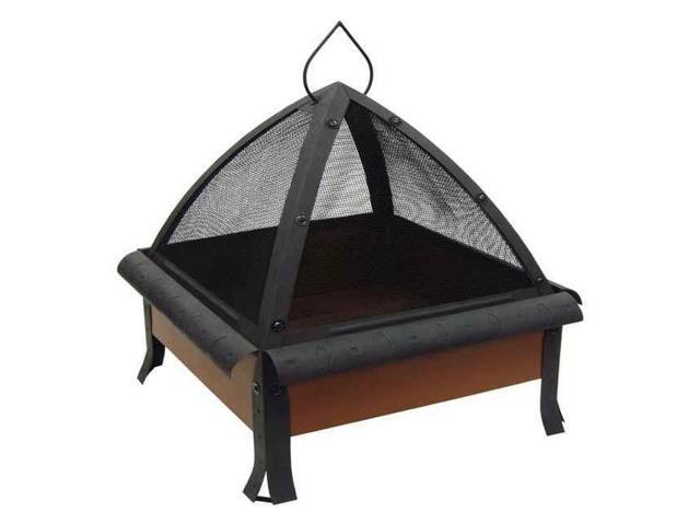 Landmann 25421 24 Inch Tudor Fire Pit Sturdy Steel Construction