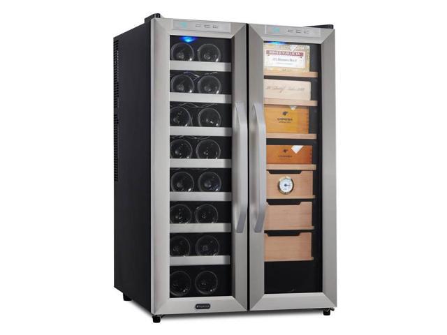 Whynter Freestanding 3.6 cu. ft. Wine Cooler and Cigar ...