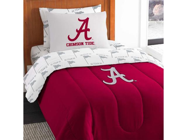 5pc Ncaa Alabama Crimson Tide Twin Bedding Set Newegg Com 5pc Ncaa Alabama Crimson Tide Twin Bedding Set