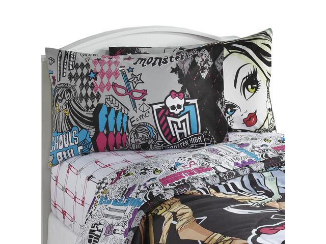 Monster High Twin Sheet Set The In Crowd Bedding Accessories